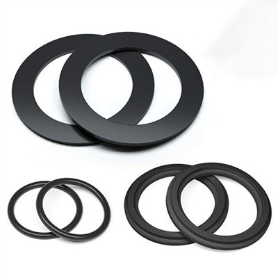 Black Rubber Flat Washer